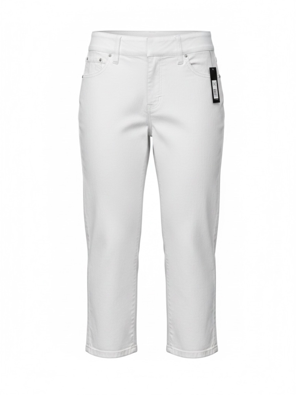 Da-sh Cream colored Pull-On Capri Pants   |  Size 12 NWT